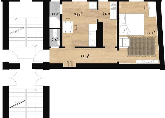 Stories Writer's Ap 39,5sqm Renovated Free Parking Апартаменты *